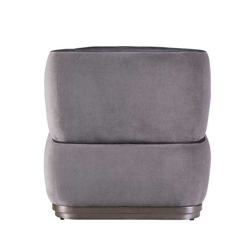 Acme Furniture Decapree Stationary Leather Accent Chair 59270 IMAGE 4