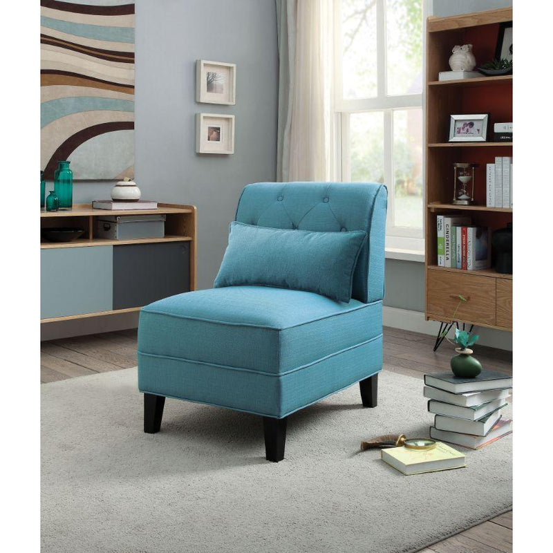 Acme Furniture Susanna Stationary Fabric Accent Chair 59610 IMAGE 2