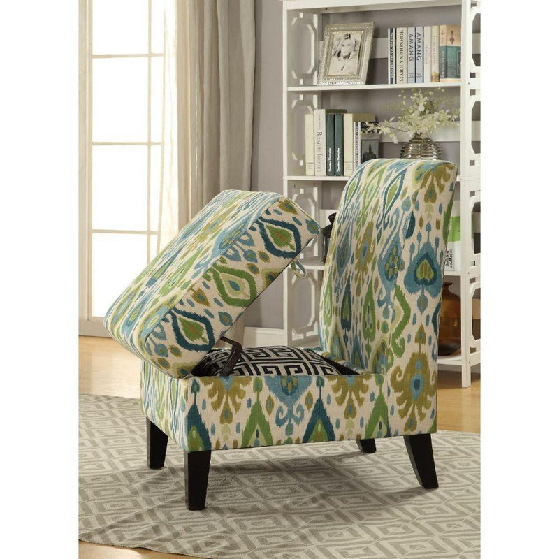 Acme Furniture Ollano II Stationary Fabric Accent Chair 59616 IMAGE 4