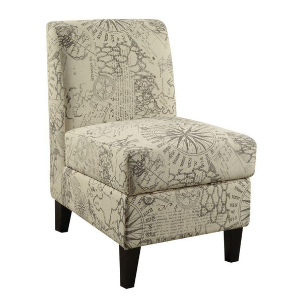 Acme Furniture Ollano II Stationary Fabric Accent Chair 59617 IMAGE 1
