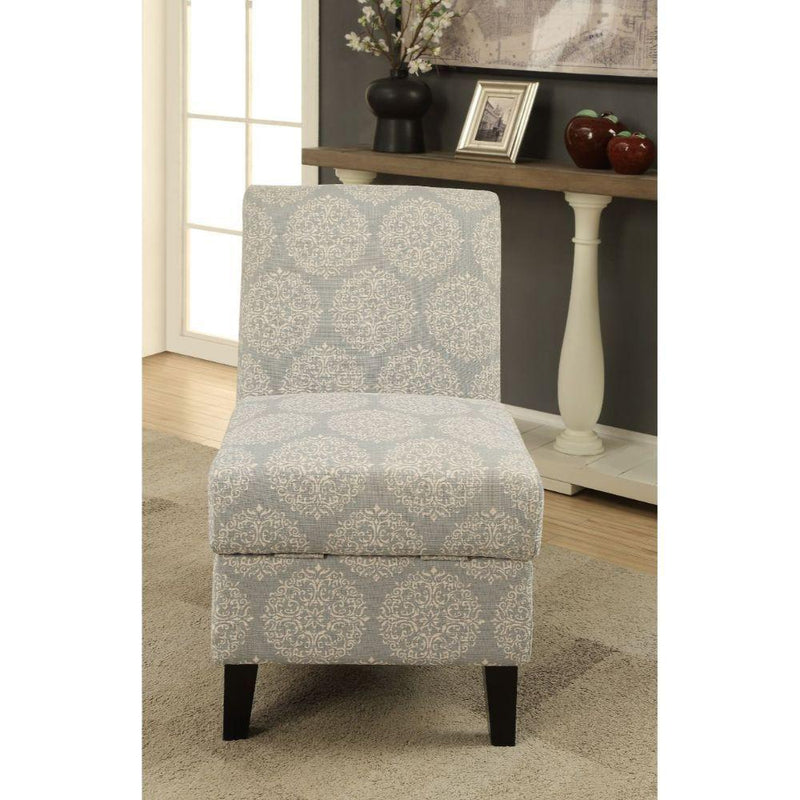 Acme Furniture Ollano II Stationary Fabric Accent Chair 59618 IMAGE 2