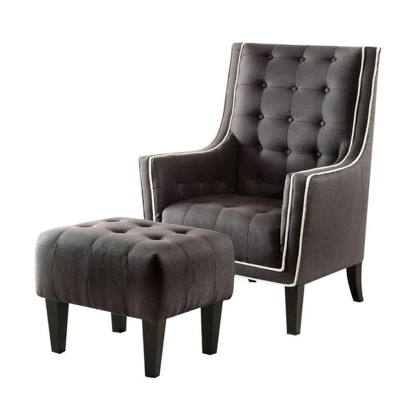 Acme Furniture Ophelia Stationary Fabric Accent Chair 59634 IMAGE 1