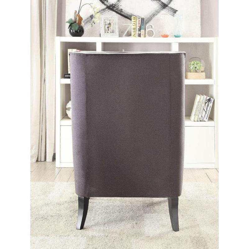 Acme Furniture Ophelia Stationary Fabric Accent Chair 59634 IMAGE 4