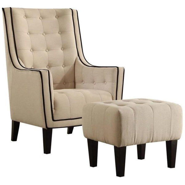 Acme Furniture Ophelia Stationary Fabric Accent Chair 59632 IMAGE 1
