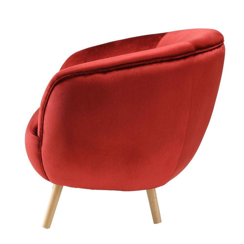 Acme Furniture Aisling Stationary Fabric Accent Chair 59657 IMAGE 2