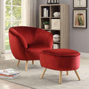 Acme Furniture Aisling Fabric Ottoman 59658 IMAGE 5