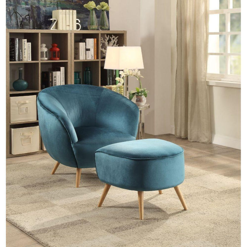 Acme Furniture Aisling Fabric Ottoman 59656 IMAGE 5