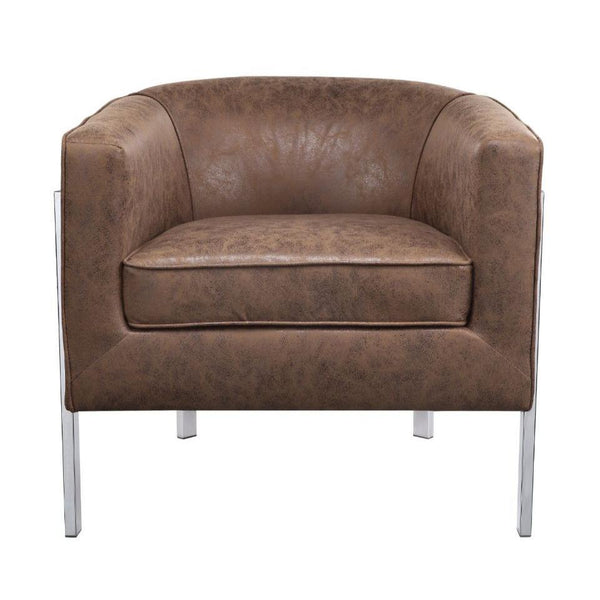 Acme Furniture Tiarnan Stationary Polyurethane Accent Chair 59810 IMAGE 1
