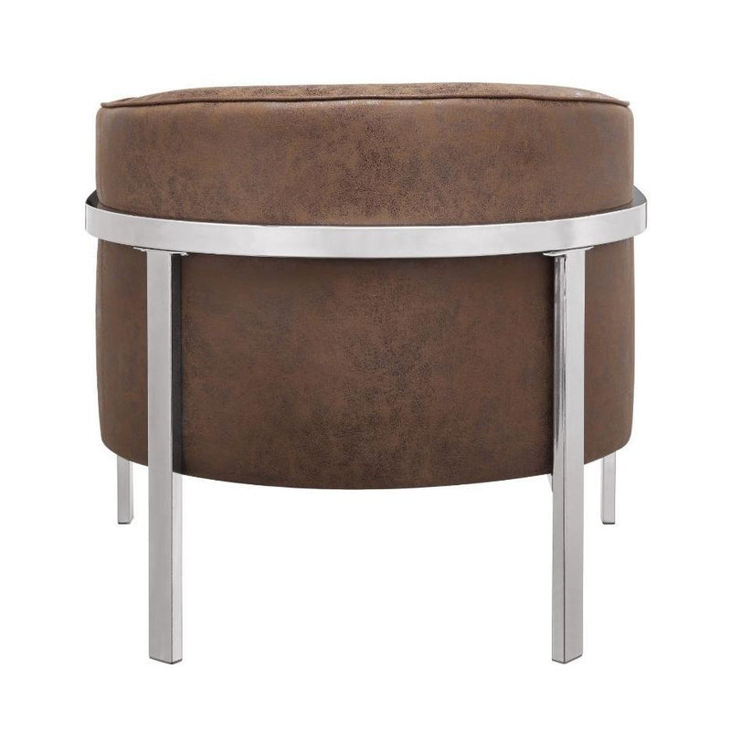 Acme Furniture Tiarnan Stationary Polyurethane Accent Chair 59810 IMAGE 4