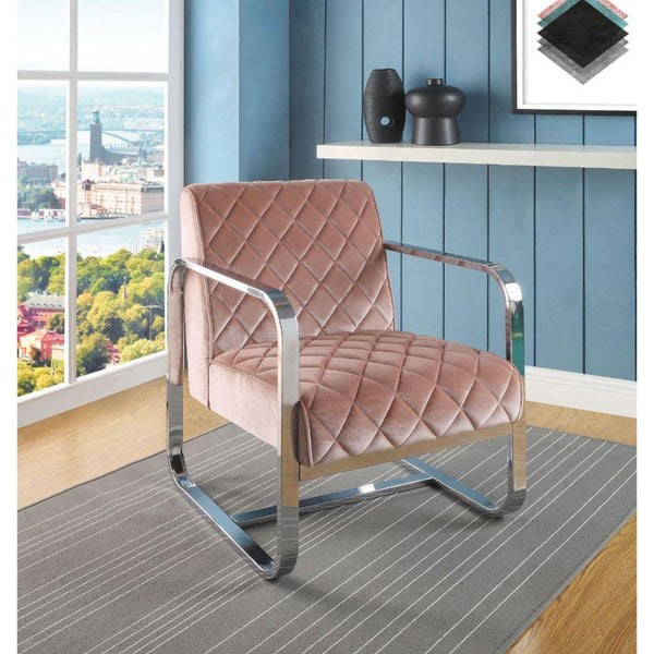 Acme Furniture Tasmine Stationary Fabric Accent Chair 59813 IMAGE 1