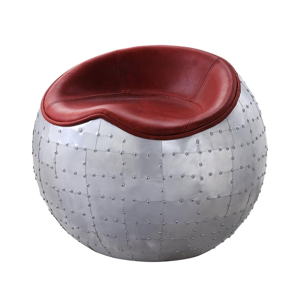 Acme Furniture Brancaster Leather Ottoman 59838 IMAGE 1
