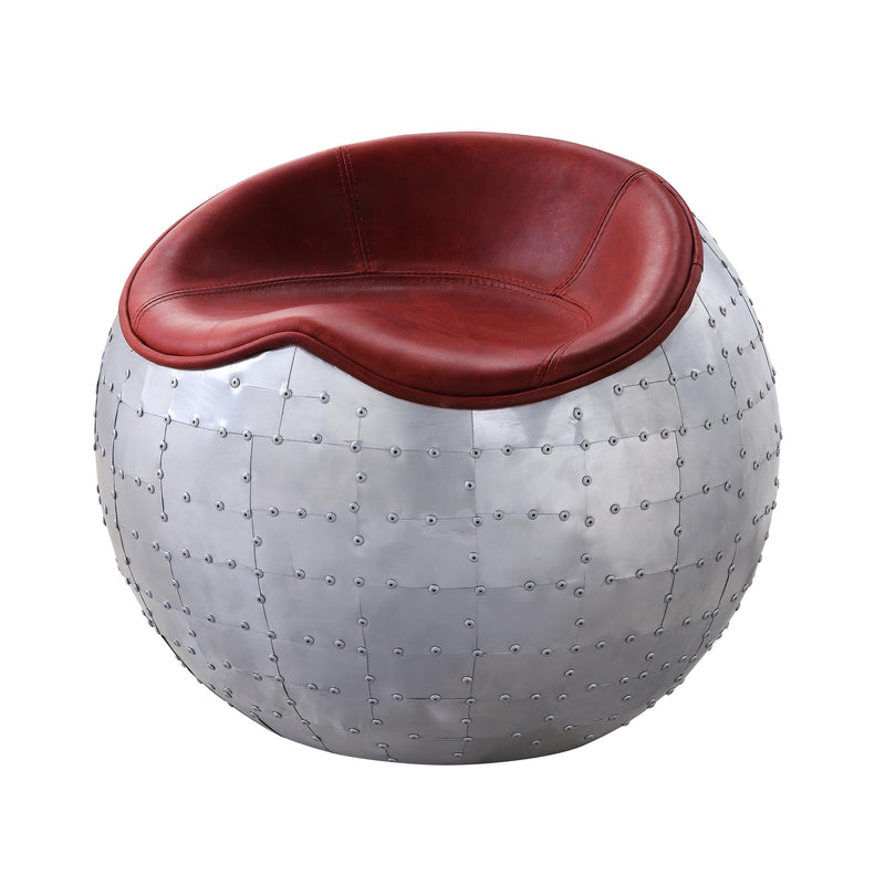 Acme Furniture Brancaster Leather Ottoman 59838 IMAGE 1