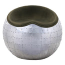 Acme Furniture Brancaster Leather Ottoman 59839 IMAGE 3