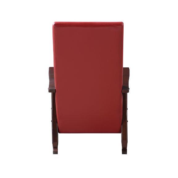 Acme Furniture Raina Rocking Polyurethane Chair 59931 IMAGE 2