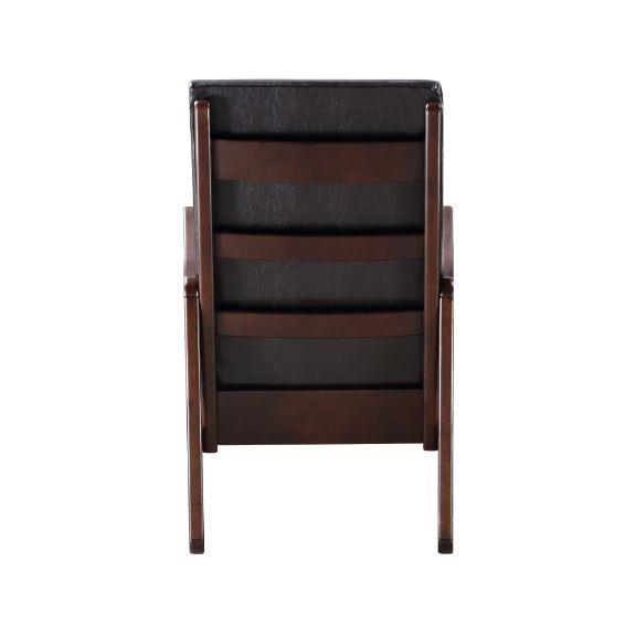 Acme Furniture Raina Rocking Polyurethane Chair 59935 IMAGE 2