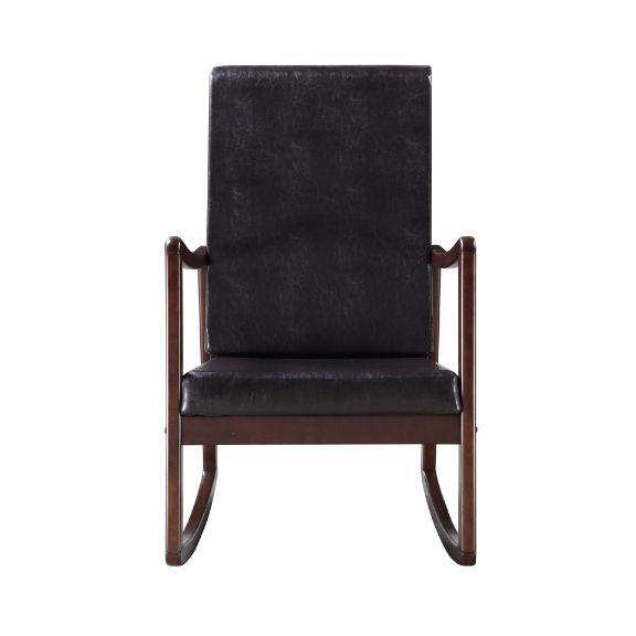 Acme Furniture Raina Rocking Polyurethane Chair 59935 IMAGE 4