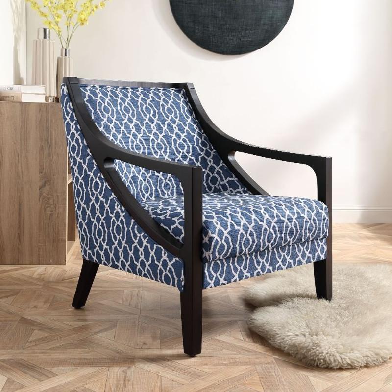 Acme Furniture Janiya Stationary Fabric Accent Chair 59895 IMAGE 1