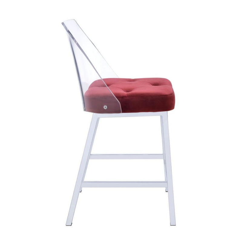 Acme Furniture Nadie II Counter Height Dining Chair 72173 IMAGE 3