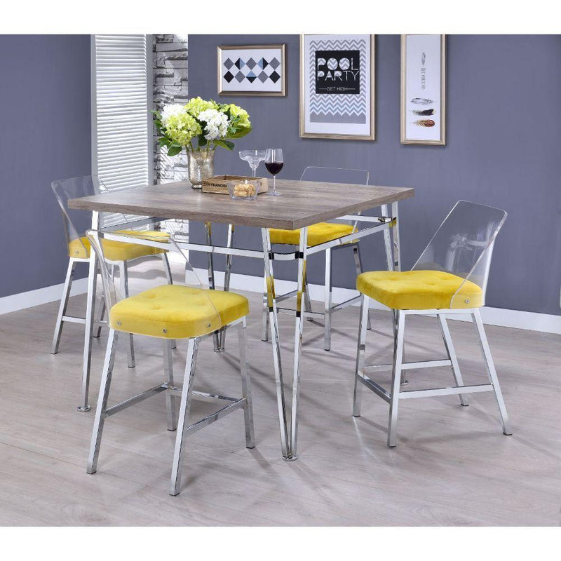 Acme Furniture Nadie II Counter Height Dining Chair 72174 IMAGE 6