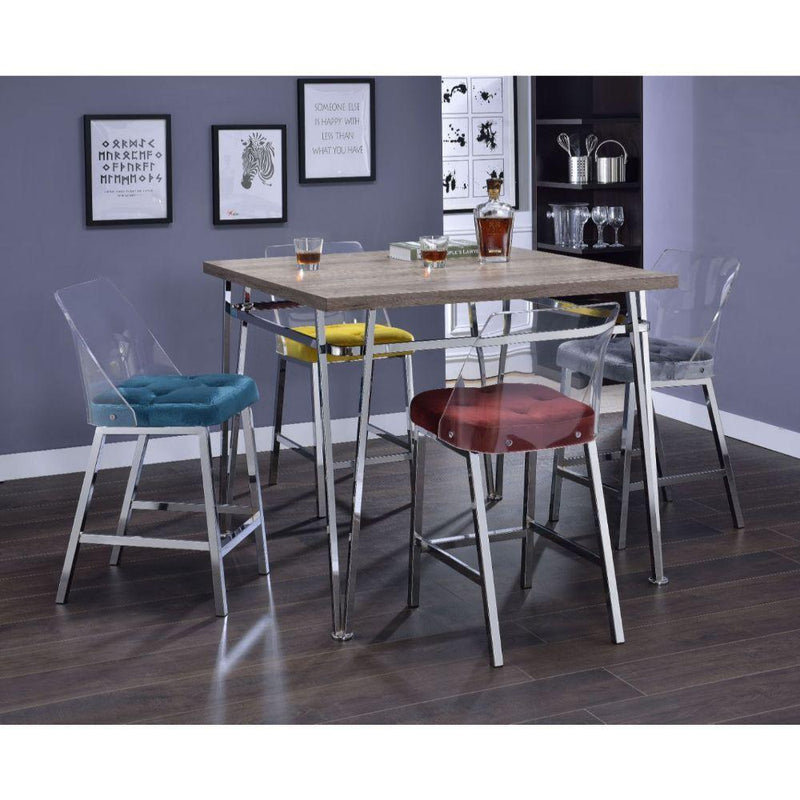 Acme Furniture Nadie II Counter Height Dining Chair 72174 IMAGE 7