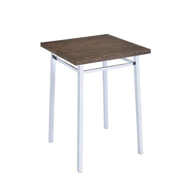 Acme Furniture Round Nadie Pub Height Dining Table 72595 IMAGE 1