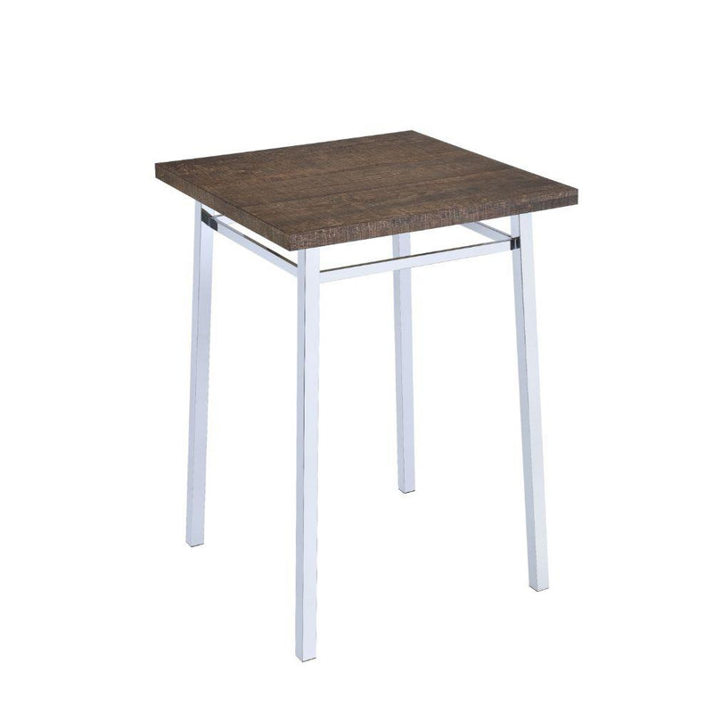 Acme Furniture Round Nadie Pub Height Dining Table 72595 IMAGE 1