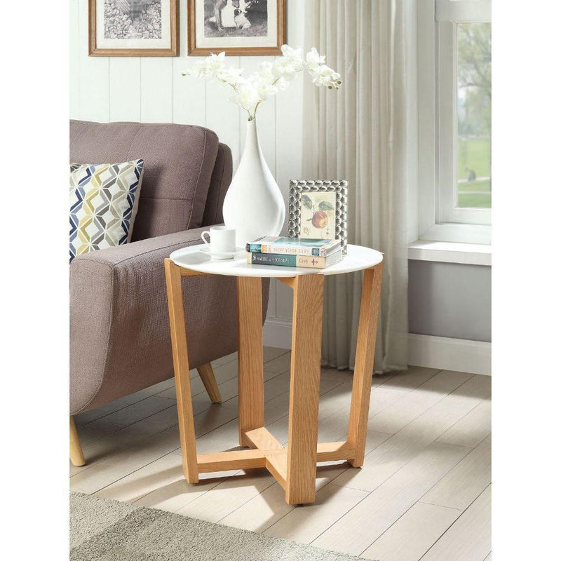 Acme Furniture Tartan Accent Table 80986 IMAGE 1