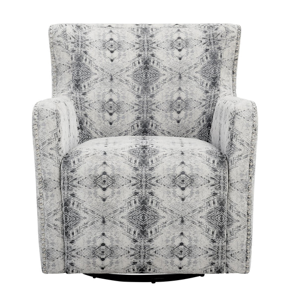 Homelegance Lonita Swivel Fabric Chair 1025F1S IMAGE 1