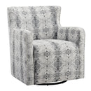Homelegance Lonita Swivel Fabric Chair 1025F1S IMAGE 2
