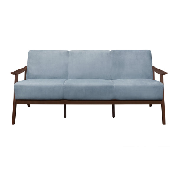 Homelegance Carlson Stationary Fabric Sofa 1032BGY-3 IMAGE 1