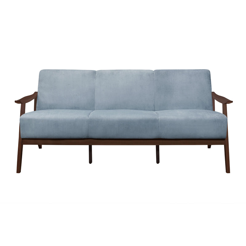 Homelegance Carlson Stationary Fabric Sofa 1032BGY-3 IMAGE 1