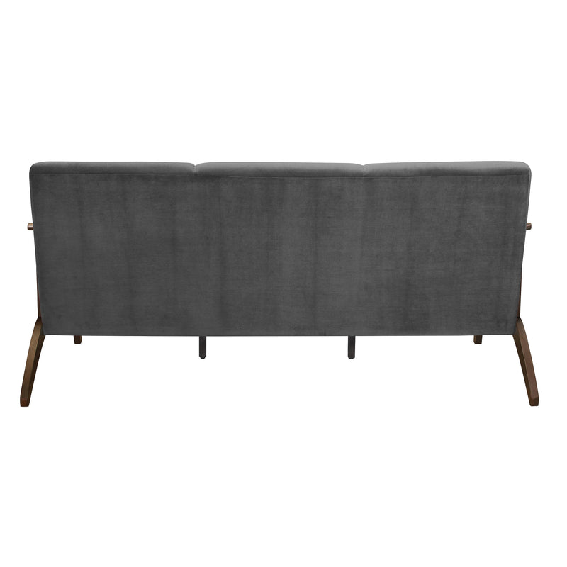 Homelegance Carlson Stationary Fabric Sofa 1032DG-3 IMAGE 3