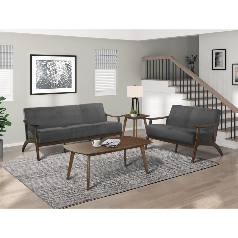 Homelegance Carlson Stationary Fabric Sofa 1032DG-3 IMAGE 4