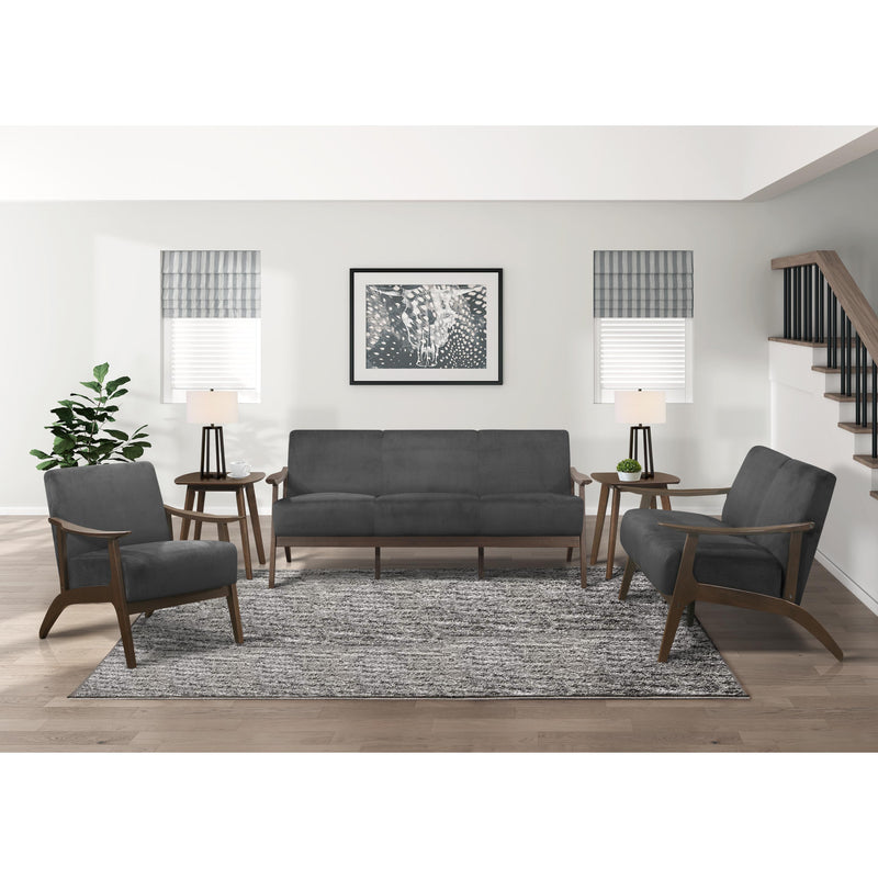 Homelegance Carlson Stationary Fabric Sofa 1032DG-3 IMAGE 5