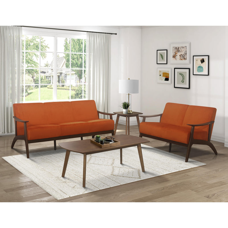 Homelegance Carlson Stationary Fabric Sofa 1032RN-3 IMAGE 4