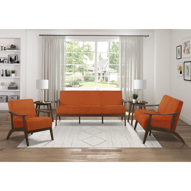 Homelegance Carlson Stationary Fabric Sofa 1032RN-3 IMAGE 5