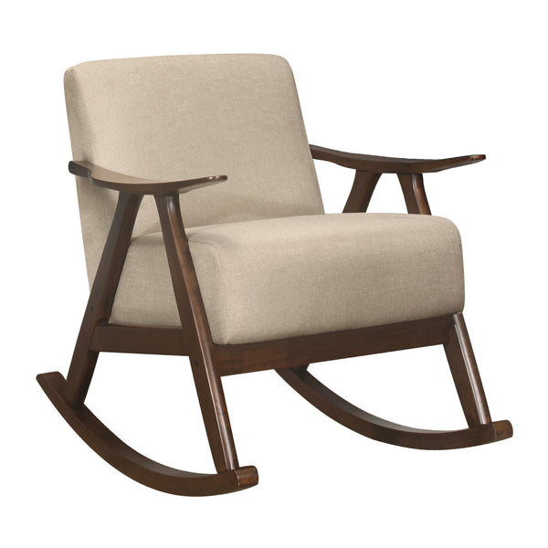Homelegance Waithe Rocking Fabric Chair 1034BR-1 IMAGE 1