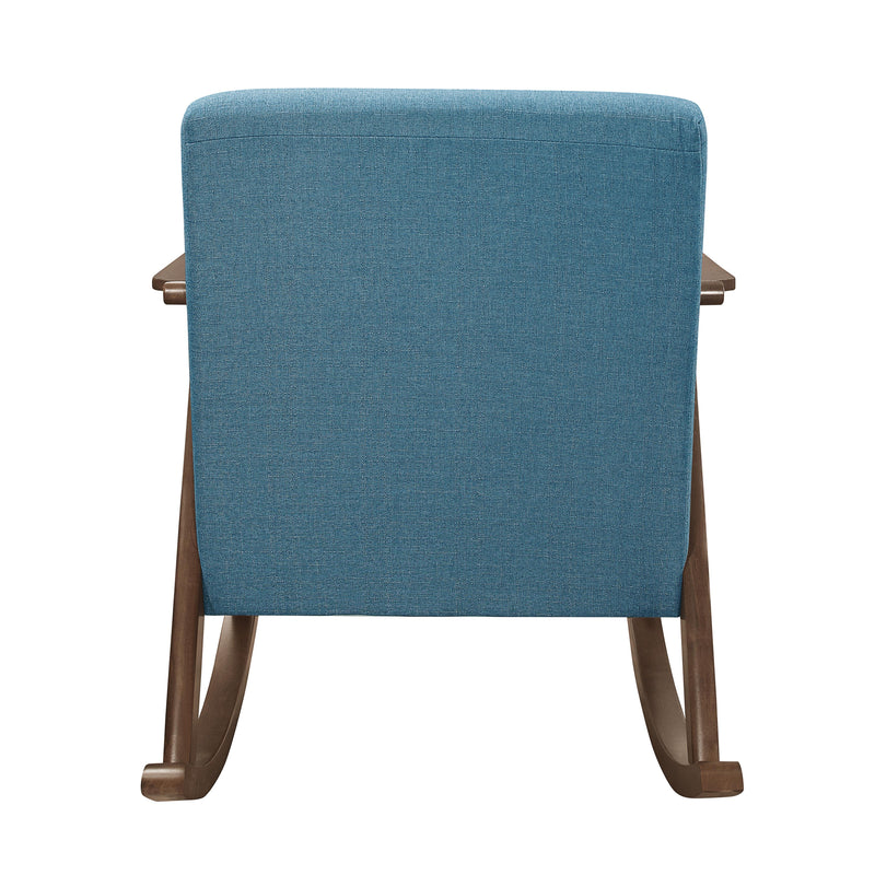 Homelegance Waithe Rocking Fabric Chair 1034BU-1 IMAGE 4