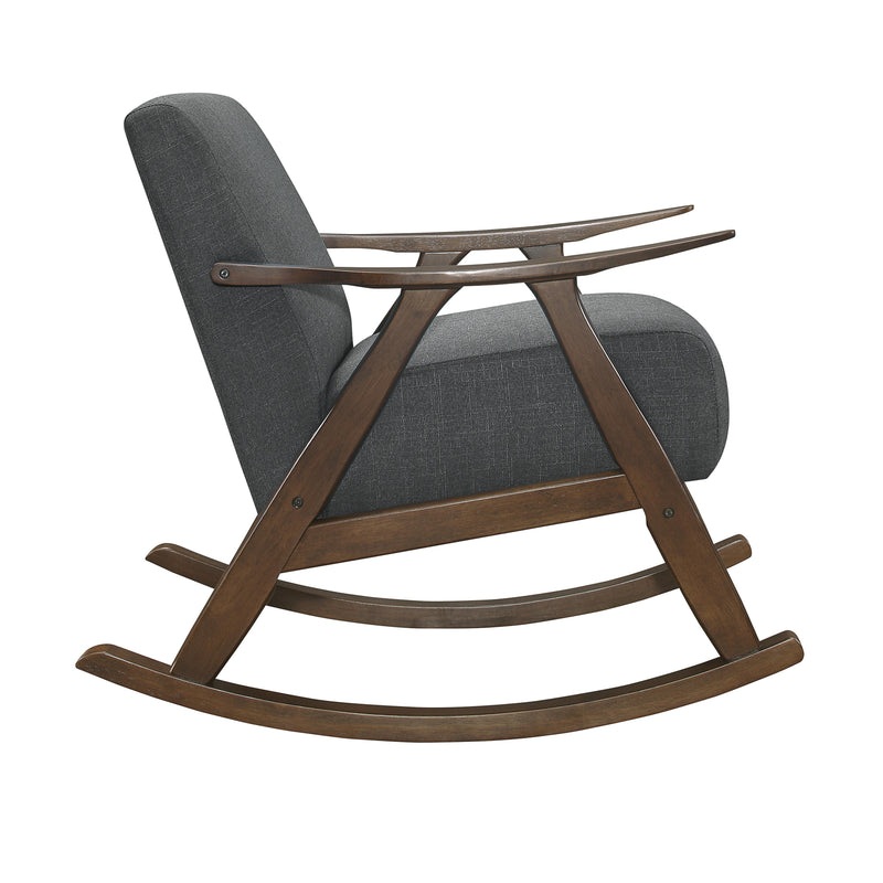 Homelegance Waithe Rocking Fabric Chair 1034DG-1 IMAGE 3