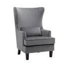 Homelegance Tonier Stationary Fabric Accent Chair 1036GY-1 IMAGE 2