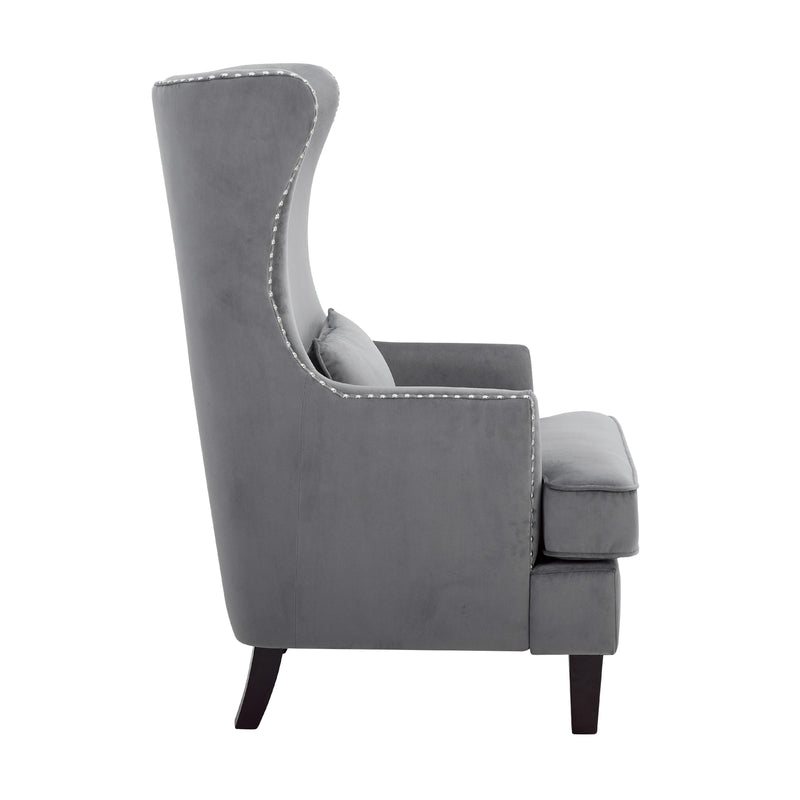 Homelegance Tonier Stationary Fabric Accent Chair 1036GY-1 IMAGE 3