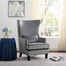 Homelegance Tonier Stationary Fabric Accent Chair 1036GY-1 IMAGE 4