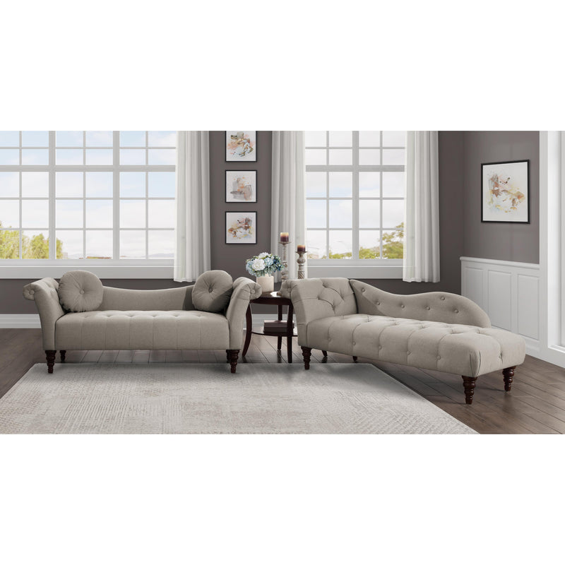 Homelegance Blue Hill Fabric Chaise 1044BR-5 IMAGE 6