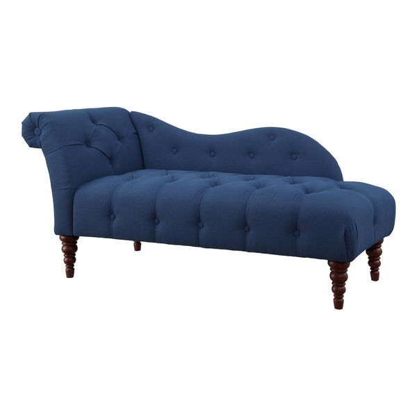 Homelegance Blue Hill Fabric Chaise 1044BU-5 IMAGE 1