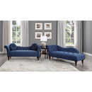 Homelegance Blue Hill Fabric Chaise 1044BU-5 IMAGE 6