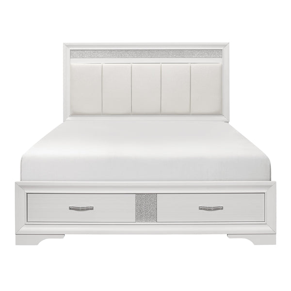 Homelegance Luster California King Platform Bed with Storage 1505WK-1CK* IMAGE 1