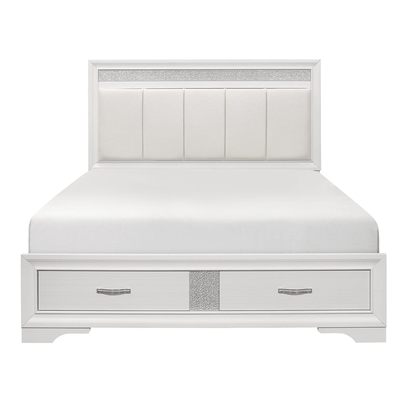 Homelegance Luster California King Platform Bed with Storage 1505WK-1CK* IMAGE 1