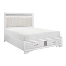 Homelegance Luster California King Platform Bed with Storage 1505WK-1CK* IMAGE 2