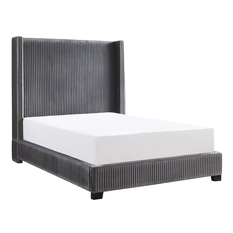 Homelegance Glenbury Queen Upholstered Platform Bed 1547-1 IMAGE 2
