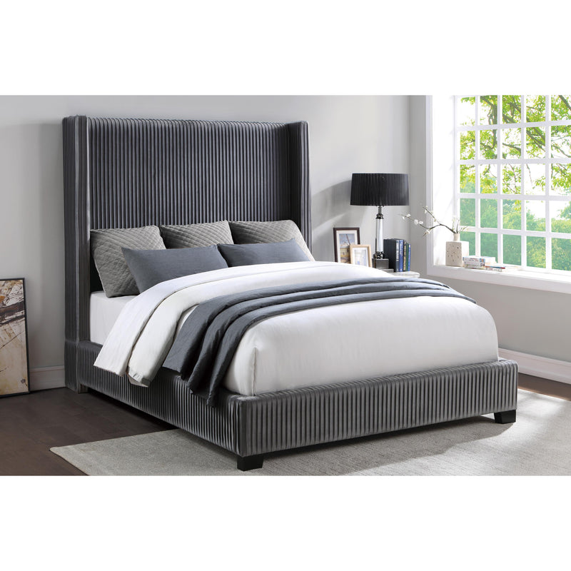 Homelegance Glenbury Full Upholstered Platform Bed 1547F-1 IMAGE 3